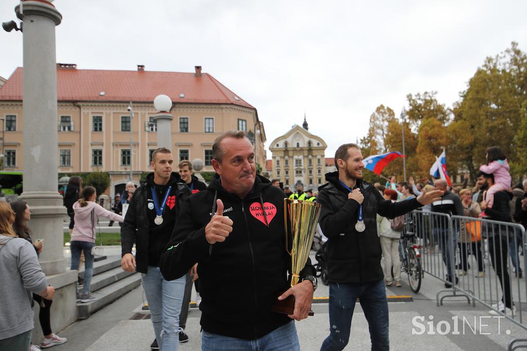 sprejem slovenska odbojkarska reprezentanca