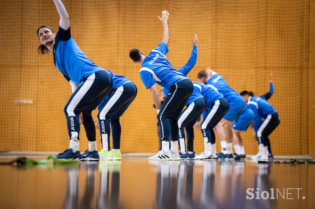 slovenska rokometna reprezentanca trening