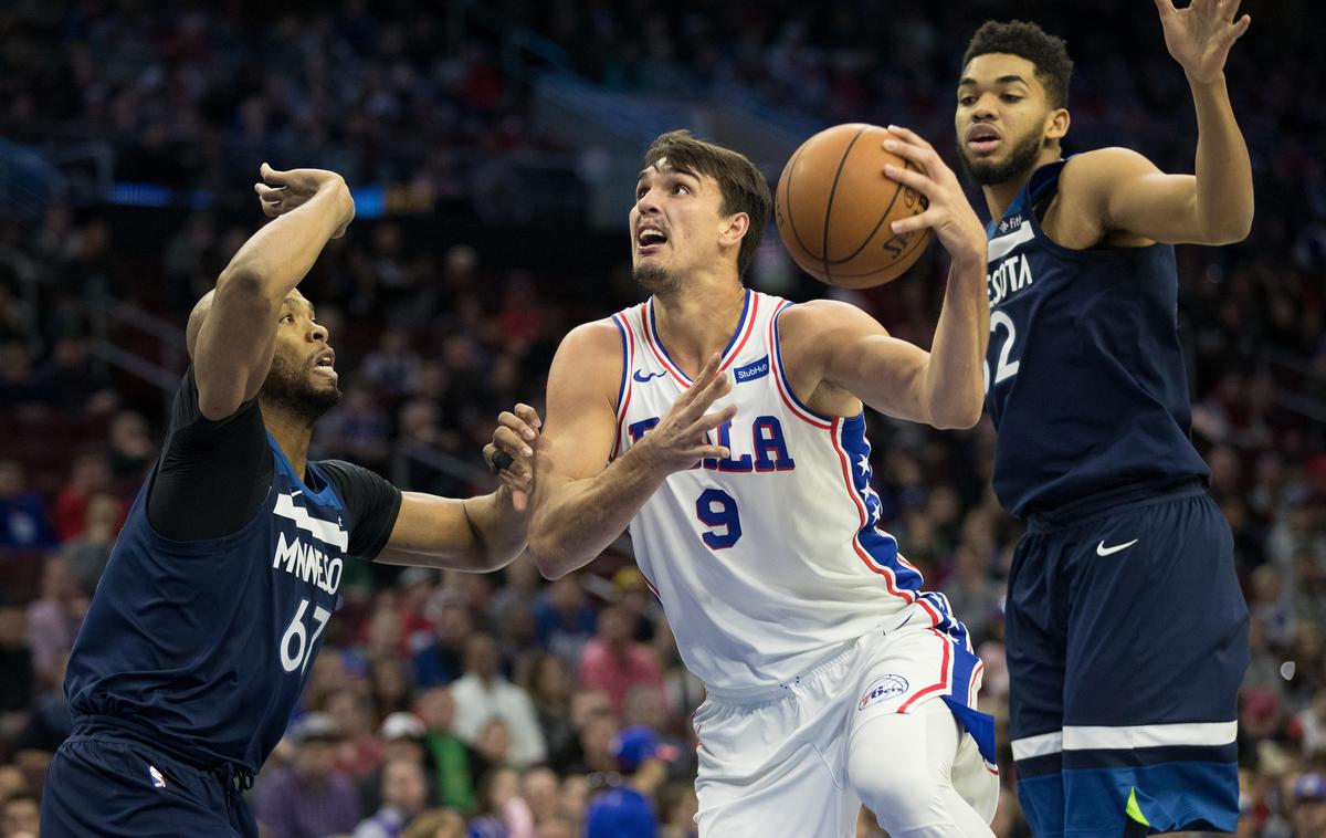 Dario Šarić | Dario Šarić: Zbogom, 76ers. Dober dan, Wolves! | Foto Reuters