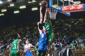 Liga ABA, četrtfinale: Cedevita Olimpija - Igokea, Tivoli