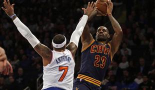 New York Knicks brez Vujačića klonili proti LeBronu in druščini