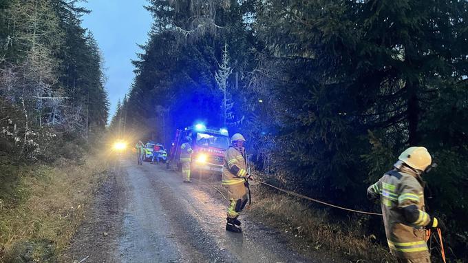 Letalo. Nesreča. | Foto: Feuerwerk Bezirk Lungau