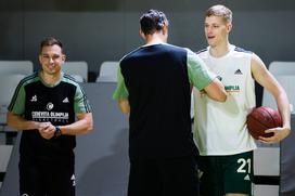 Cedevita Olimpija trening