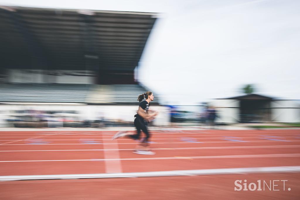 Skakalci skakalke trening Kranj