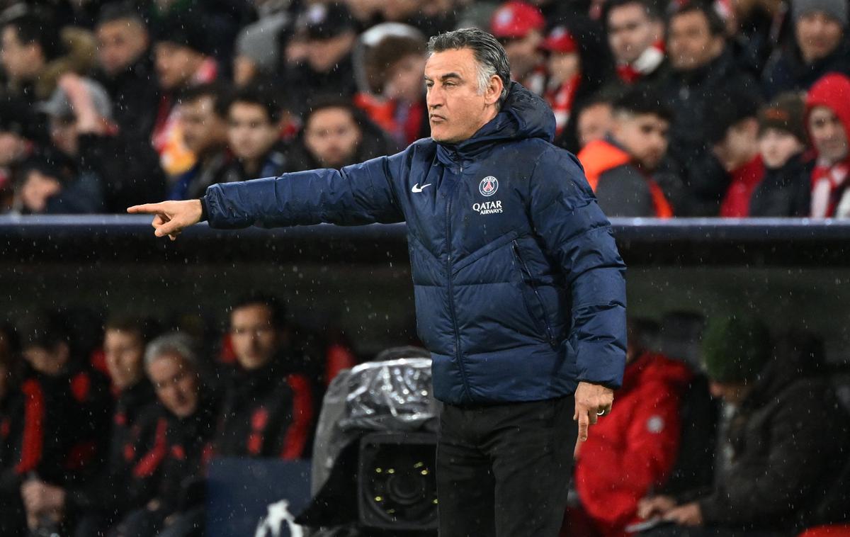 Christophe Galtier PSG | Galtiera so organi pregona aretirali v okviru preiskave domnevnega rasizma.  | Foto Reuters