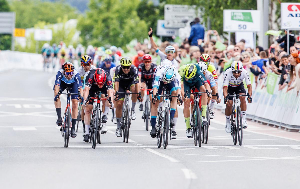 Phil Bauhaus, Po Sloveniji 2024 | Etapne zmage se veselijo v moštvu Bahrain - Victorious, dosegel jo je njihov nemški sprinter Phil Bauhaus. | Foto Sportida