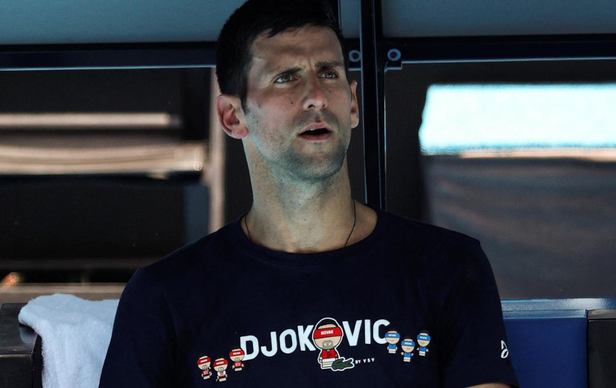 Novak Đoković | Novak Đoković letos ne bo nastopil na OP Avstralije, ki ga je do zdaj osvojil že devetkrat. Razočaranja njega in njegove družine je ogromno. | Foto Guliverimage