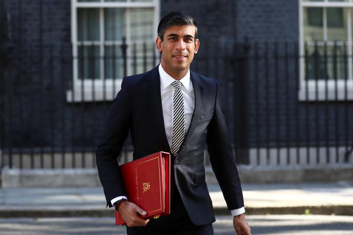 Rishi Sunak | Rishi Sunak se je z Liz Truss že poleti potegoval za nasledstvo Borisa Johnsona.  | Foto Reuters