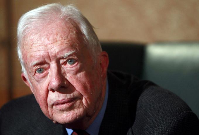 Jimmy Carter je bil najstarejši še živeči nekdanji predsednik ZDA.  | Foto: Reuters