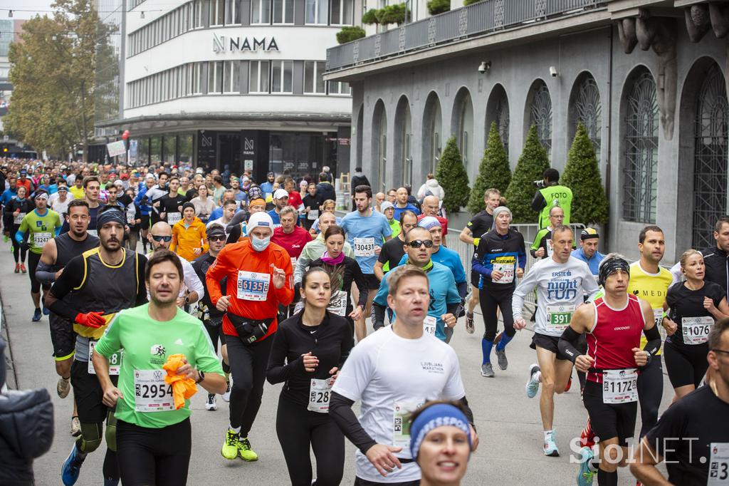 Maraton Ljubljana 2021. Poiščite se!