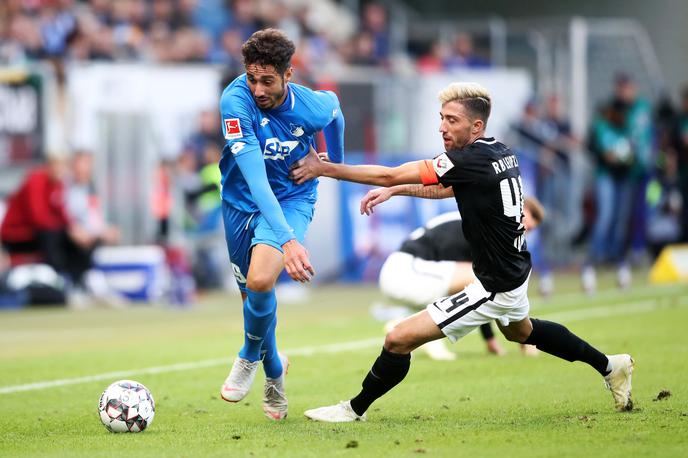 Kevin Kampl Leipzig | Kevin Kampl je na gostovanju pri Hoffenheimu odigral vso tekmo. | Foto Guliver/Getty Images