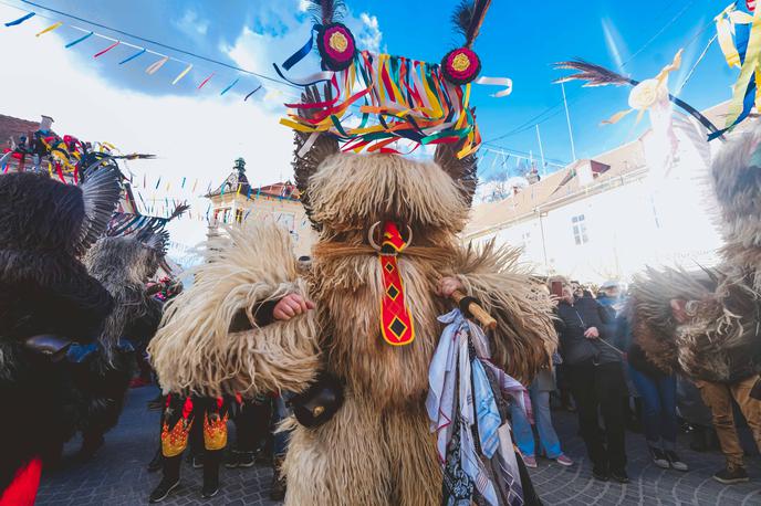 Kurentovanje 2024 na Ptuju | Med vrhunci kurentovanja so dan kurentovih in korantovih skupin, otroško pustno rajanje ter mednarodna karnevalska povorka. | Foto Stanko Kozel