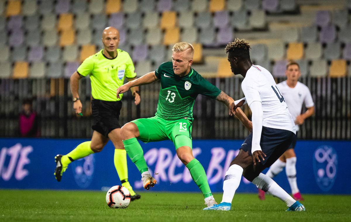 Luka Štor | Luka Štor je dosegel gol v podaljšku. | Foto Blaž Weindorfer/Sportida