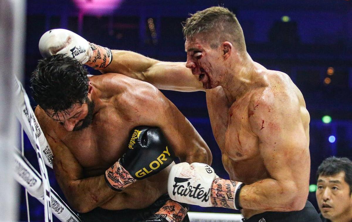 Rico Verhoeven | Rico Verhoeven in Jamal Ben Saddik sta uprizorila epsko bitko. | Foto Guliverimage