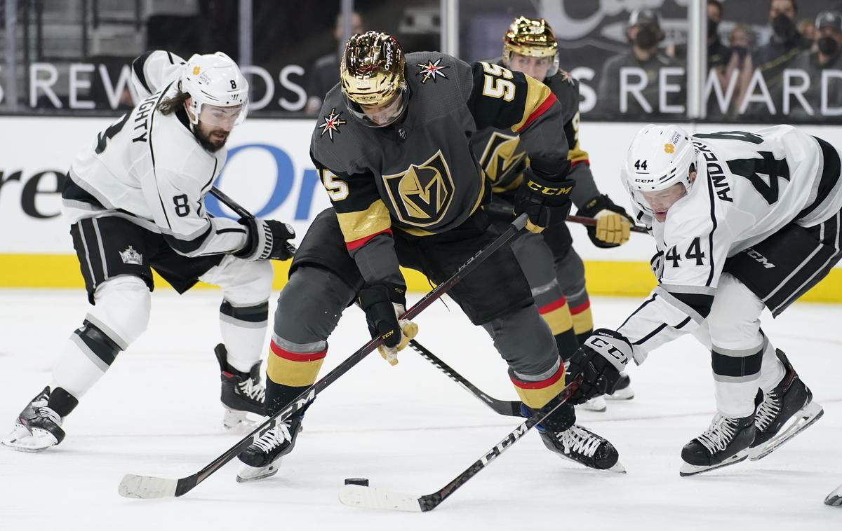 Los Angeles Kings Vegas Golden Knights | Kralji so v gosteh pri vodilni ekipi svoje divizije, Vegas Golden Knights, izgubili z 1:4. | Foto Guliverimage