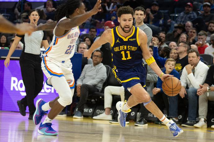 klahoma City Thunder Golden State Warriors | Košarkarji Golden State Warriors ne uspejo ustaviti negativnega niza.  | Foto Reuters