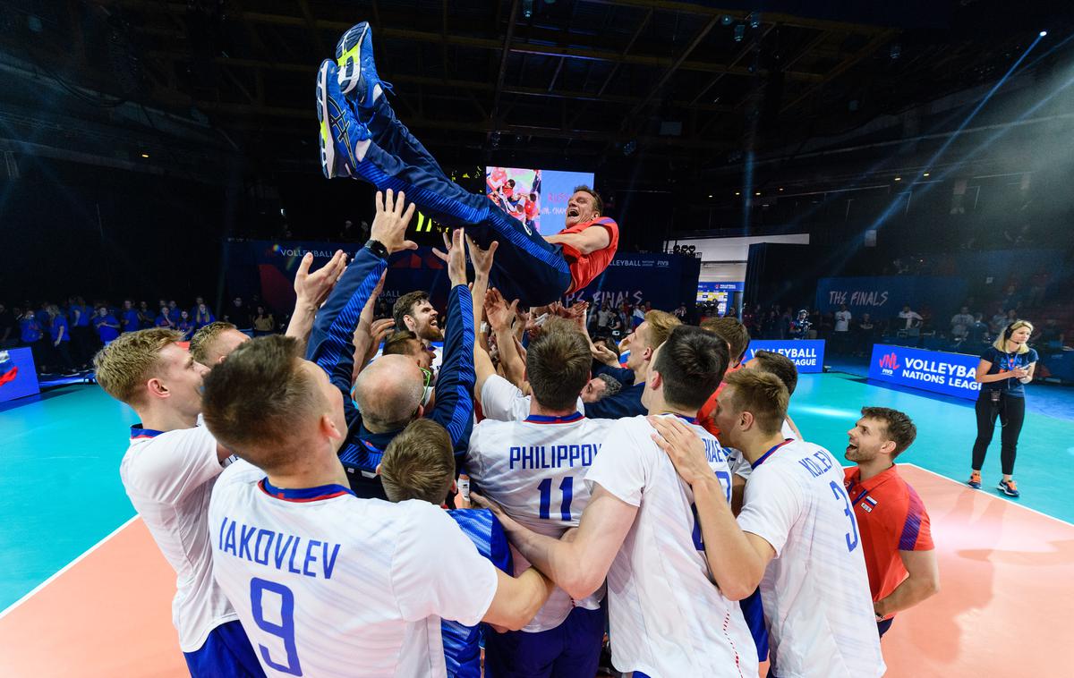 Rusija odbojka | Finski strokovnjak Tuomas Sammelvuo je Rusiji zadržal na vrhu. | Foto FIVB