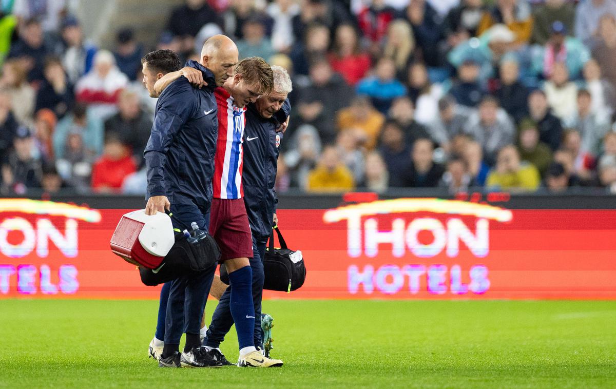 Martin Odegaard | Martin Odegaard po poškodbi še ni povsem nared. | Foto Guliverimage