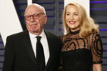 Rupert Murdoch in Jerry Hall