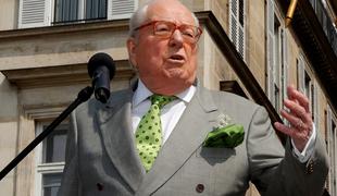 Jean-Marie Le Pen obtožen zaradi navideznih zaposlitev v Evropskem parlamentu