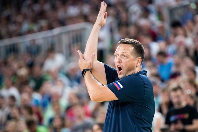 slovenska košarkarska reprezentanca Aleksander Sekulić | Aleksander Sekulić je opozoril na težave v obrambi. | Foto Blaž Weindorfer/Sportida