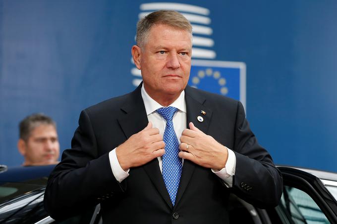 Na vrhu Politicove lestvice morebitnih kandidatov za vodenje Evropske komisije, če bi von der Leynovi spodletelo, je poleg Plenkovića romunski predsednik Iohannis. | Foto: Reuters