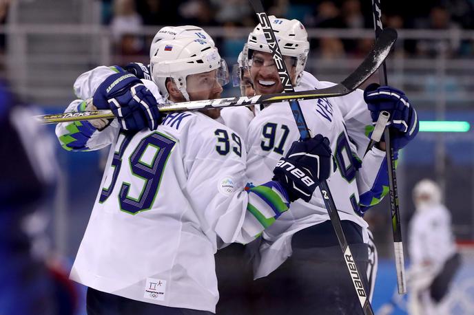 slovenska hokejska reprezentanca ZDA OI | Foto Getty Images