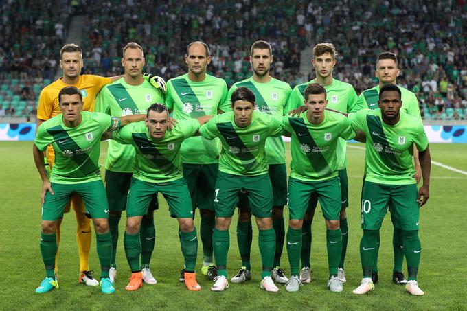 Olimpija je v sezoni 2016/17 v Evropi izpadla že v 2. krogu kvalifikacij za ligo prvakov, čeprav je mrežo Trenčina zatresla kar šestkrat. | Foto: Morgan Kristan / Sportida