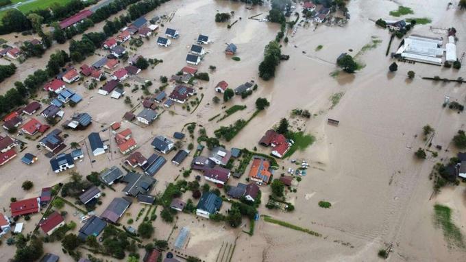 Poplave avgusta 2023 veljajo za najhujšo naravno nesrečo v zgodovini Slovenije.  | Foto: Gasilci Mozirje