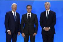 Joe Biden, Robert Golob in Jens Stoltenberg