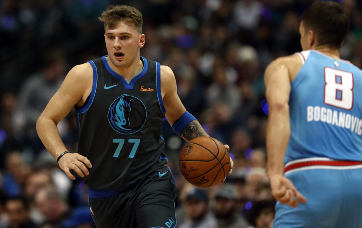 Luka Dončić | Luka Dončić je imel v ligi NBA spet uspešen večer. | Foto Guliver/Getty Images