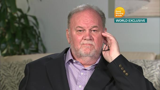 Thomas Markle se je s svojimi potezami in sodelovanjem z mediji oddaljil od hčerke. | Foto: Cover Images