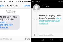 Ste tudi vi prejeli ta sumljivi SMS?