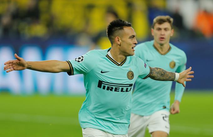 Lautaro Martinez je v tej sezoni v 30 nastopih za Inter dosegel 16 zadetkov. | Foto: Reuters