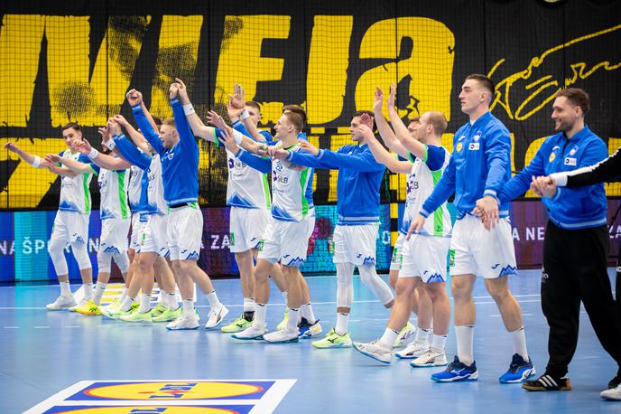 Slovenska rokometna reprezentanca | Slovenci so v Rdeči dvorani v Velenju s 36:25 premagali Litvo. | Foto Jan Gregorc