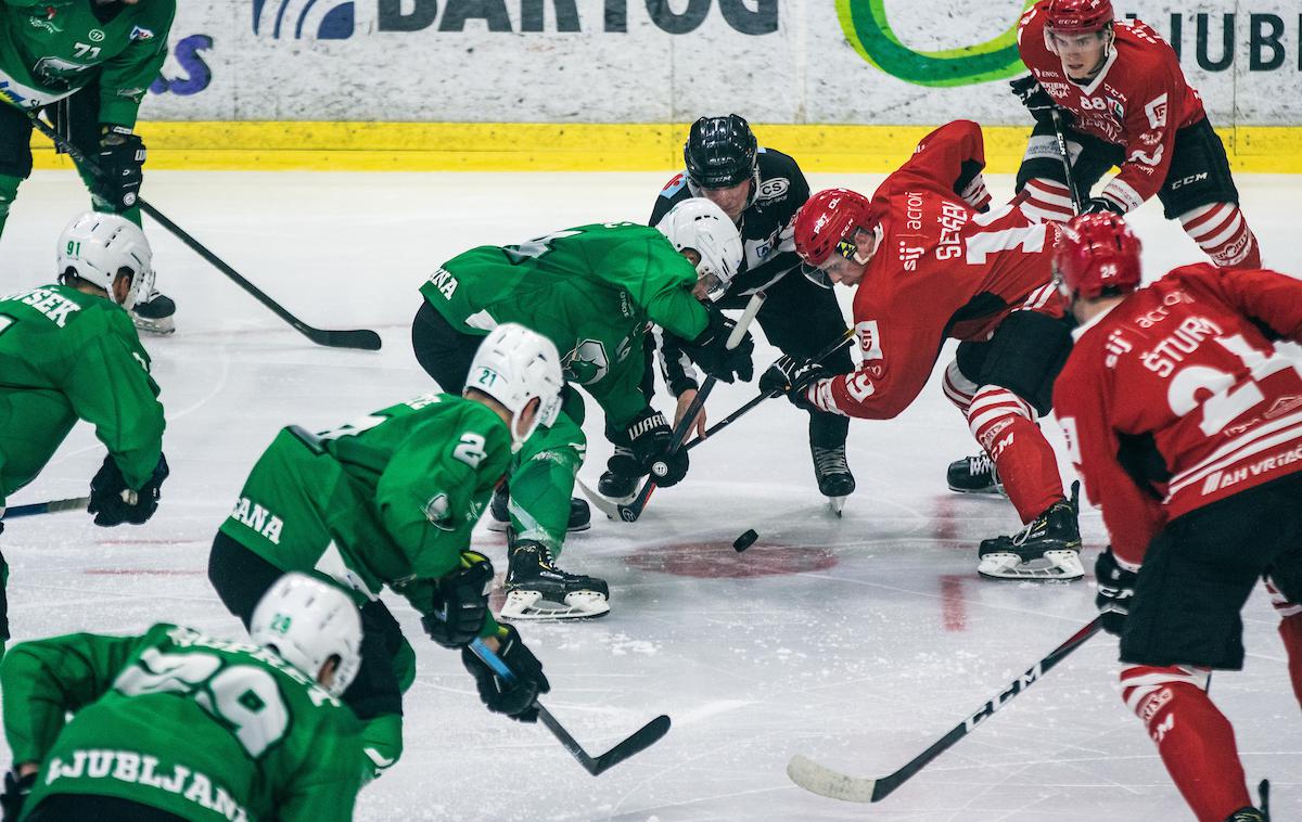 500. večni derbi: HK SŽ Olimpija - HDD Sij Acroni Jesenice | Jeseničani gostijo drugo ekipo Salzburga, Olimpija gostuje pri drugi ekipi Celovca. | Foto Matic Ritonja/Sportida