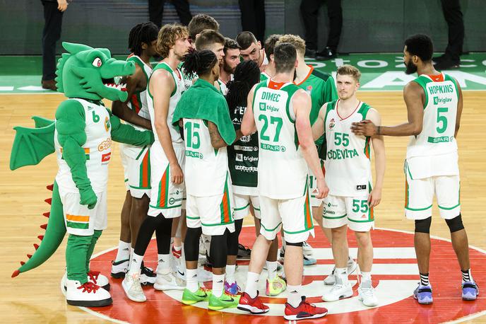 Cedevita Olimpija - Krka (prva tekma finala DP 2021) | V Stožicah se bo tudi v prihodnji sezoni igral 7DAYS Eurocup. | Foto Vid Ponikvar