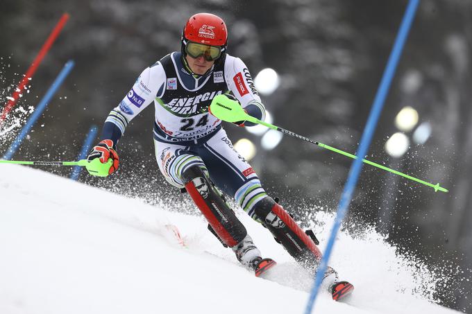 Štefan Hadalin s 16. mestom do rezultata sezone. | Foto: AP / Guliverimage