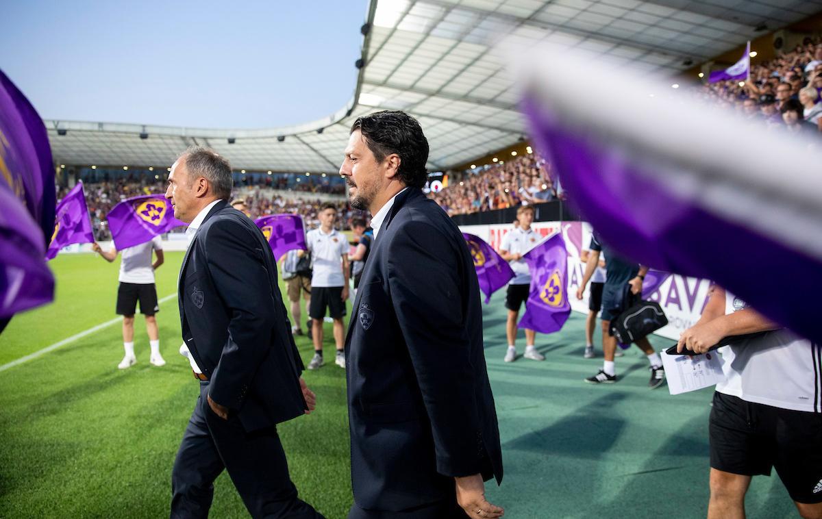 Zlatko Zahović, Darko Milanič | Športna politika NK Maribor v zadnjih letih je bila rezultatsko zelo uspešna, a ni bila niti najmanj naklonjena mladim. | Foto Urban Urbanc/Sportida