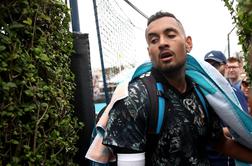 Kyrgios zaradi nešportnega vedenja ob 20.000 dolarjev