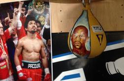 Pojoči Pacquiao že udriha po Mayweatherju, za zdaj le na treningu (video)