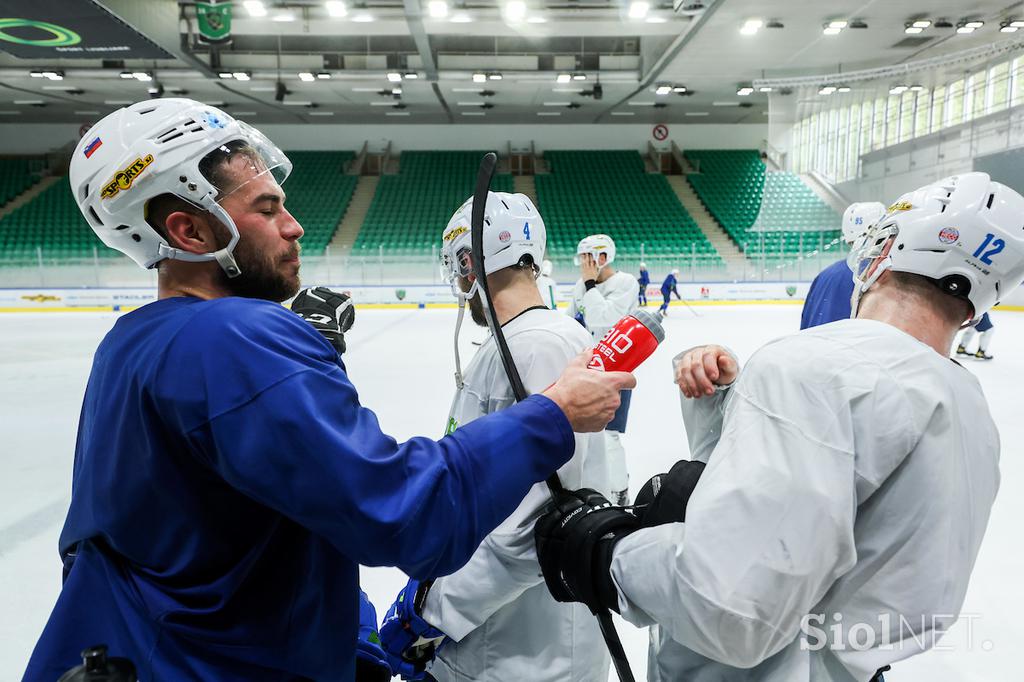 slovenska hokejska reprezentanca, priprave na turnir v Tivoliju