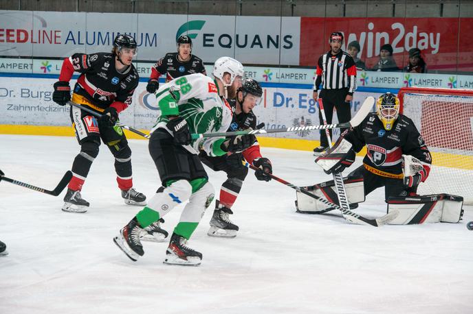 Vorarlberg : HK Olimpija | Olimpija je klonila z 2:6. | Foto Rothmund_Pioneers.hockey