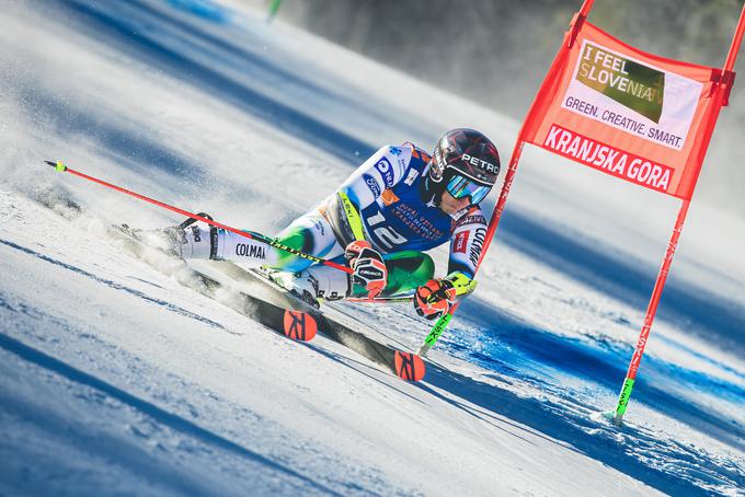 Na pokalu Vitranc je bil na obeh tekmah deseti. | Foto: Grega Valančič/Sportida