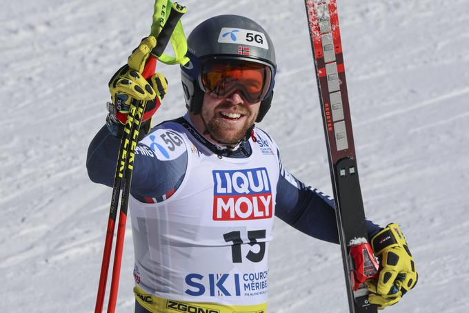 Aleksander Aamodt Kilde se je najbolj približal Odermattu. | Foto: Guliverimage/Vladimir Fedorenko