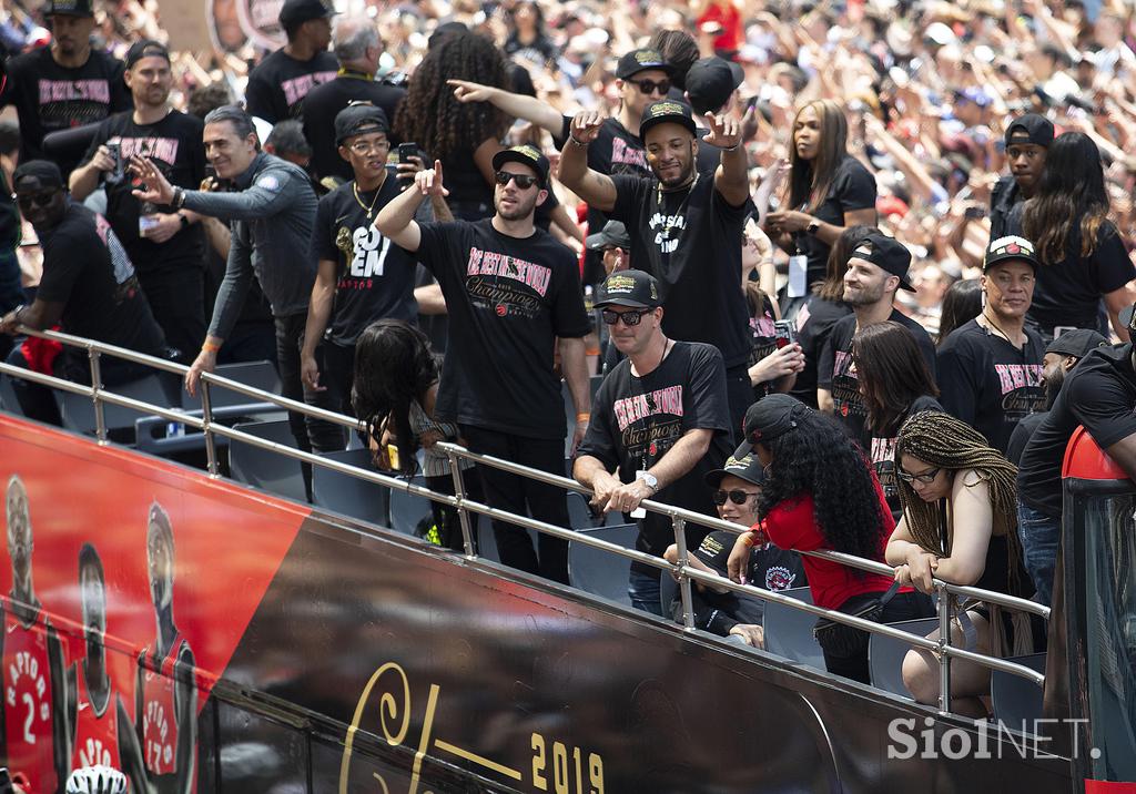 Slavje NBA naslova Toronto Raptors