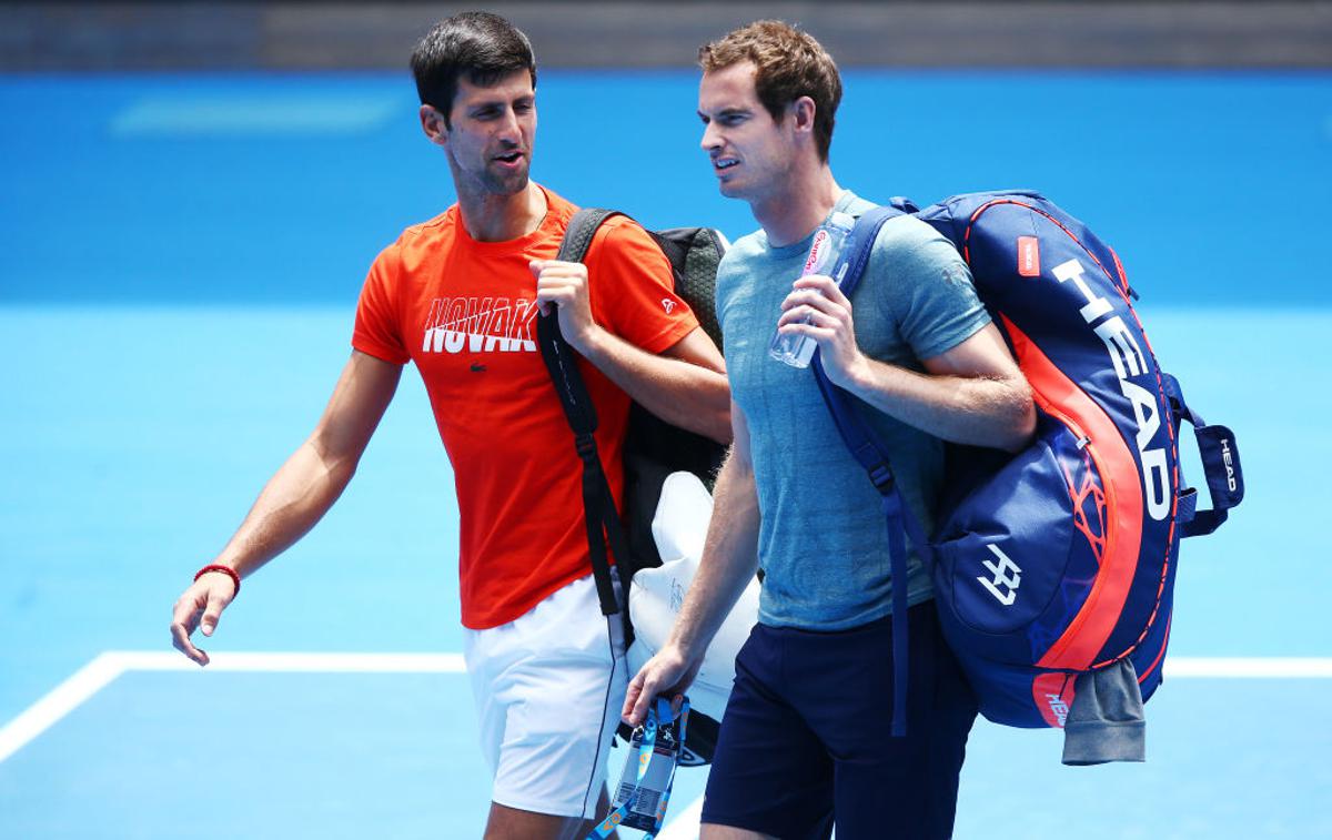 Novak Đoković, Andy Murray | Foto Gulliver/Getty Images