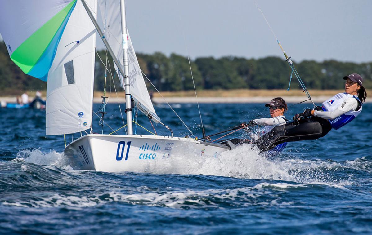 Tina Mrak Veronika Macarol | Tina Mrak in Veronika Macarol sta po zadnjem razočaranju pogled že usmerili v prihodnost. | Foto Sailing Energy/World Sailing