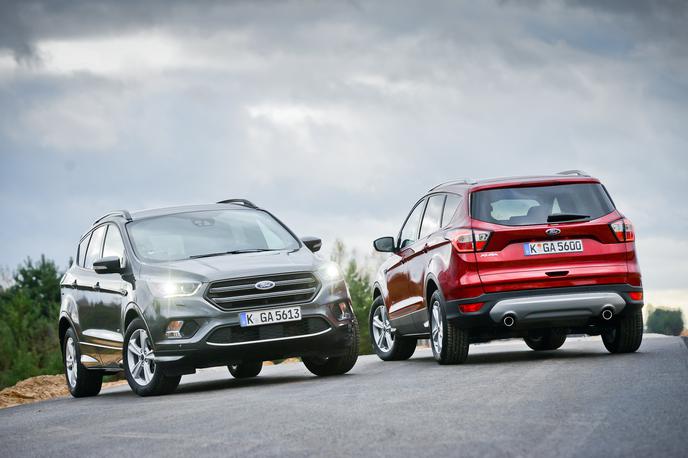 Ford kuga - prva vožnja prenovljenega modela | Foto Ciril Komotar