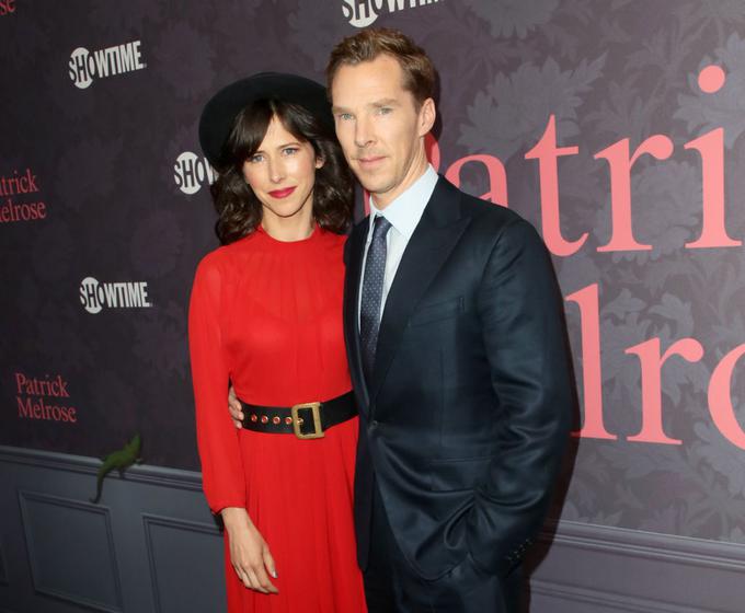 Benedict Cumberbatch ima z ženo Sophie Hunter dva sinova. Najmlajši je star komaj eno leto. | Foto: Getty Images